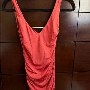 Red Sleeveless Dress